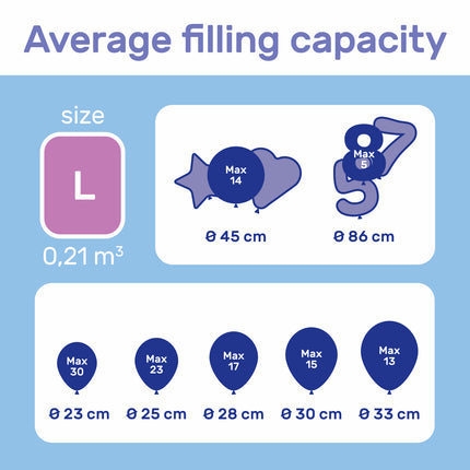 <tc>Heliumflasche</tc> Für 30 Ballons