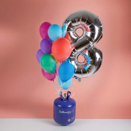 <tc>Heliumflasche</tc> Für 80 Ballons