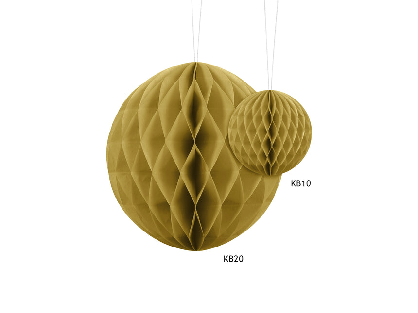 Goldene Honigwabe 20cm