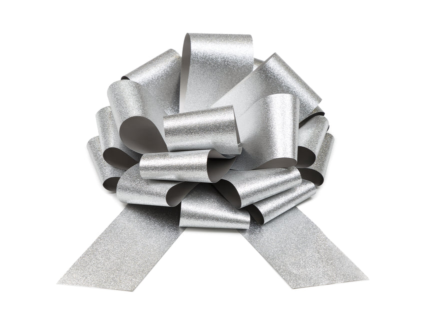 Silberne Schleife 30cm