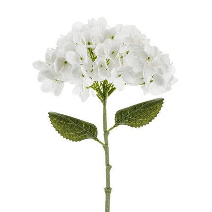 Weiße Kunstblume Hortensie 35cm
