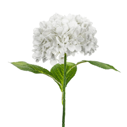 Weiße Kunstblume Hortensie 69cm