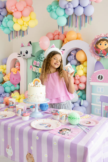 Papiertischdecke Gabby's Dollhouse, Mix, 180 x 120 cm