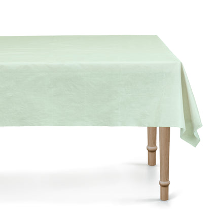 Grünes Tischtuch Pastell 1,8m