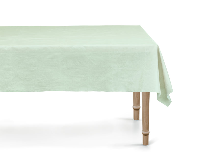 Grünes Tischtuch Pastell 1,8m