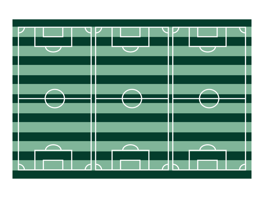 Fußball-Tischläufer 1,8m