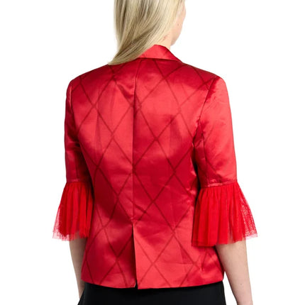 Harley Quinn Blazer für Damen, rot
