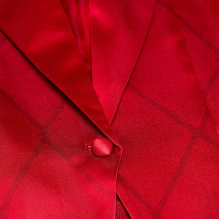Harley Quinn Blazer für Damen, rot