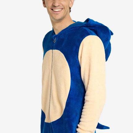 Sonic the Hedgehog Onesie Unisex Blauw
