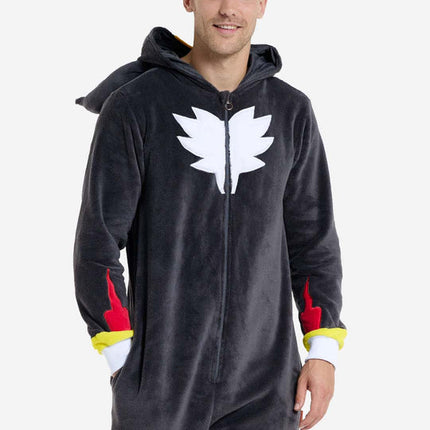 Sonic the Hedgehog Shadow Onesie Unisex Zwart
