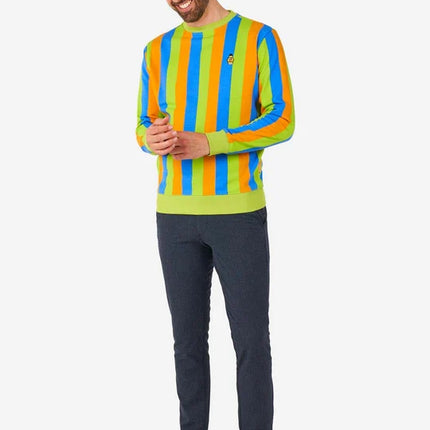 Sesamstraße Bert & Ernie Pullover für Herren, mehrfarbig