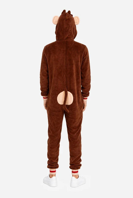 Affen-Onesie, Unisex, braun
