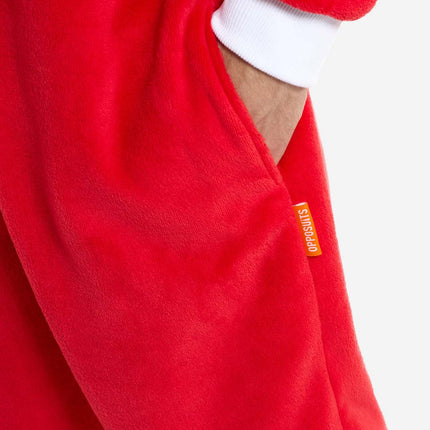 Sonic the Hedgehog Knuckles Onesie Unisex Rood