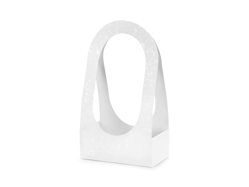 Weiße Share Box Blumenkasten 38cm