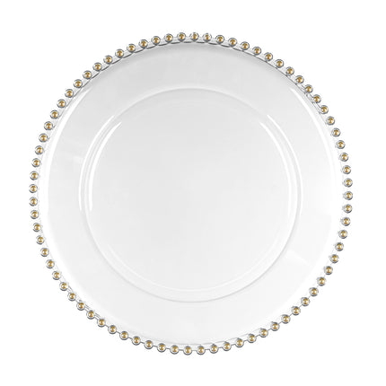 Weißes Tablett White Pearl 32cm