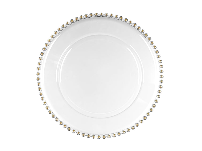 Weißes Tablett White Pearl 32cm