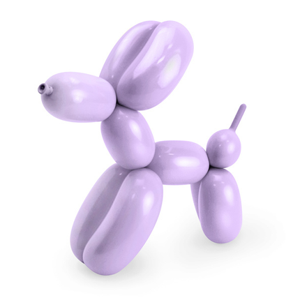 Modellierballons Pastell 30 Stk.