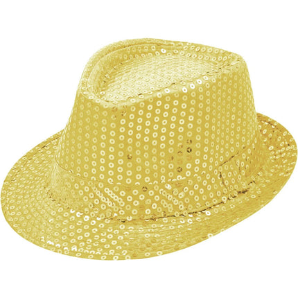 Paillettenhut in verschiedenen Farben
