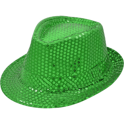 Paillettenhut in verschiedenen Farben
