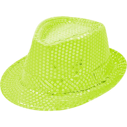 Paillettenhut in verschiedenen Farben