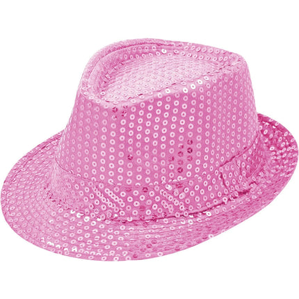 Paillettenhut in verschiedenen Farben