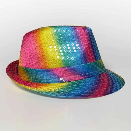 Paillettenhut in verschiedenen Farben