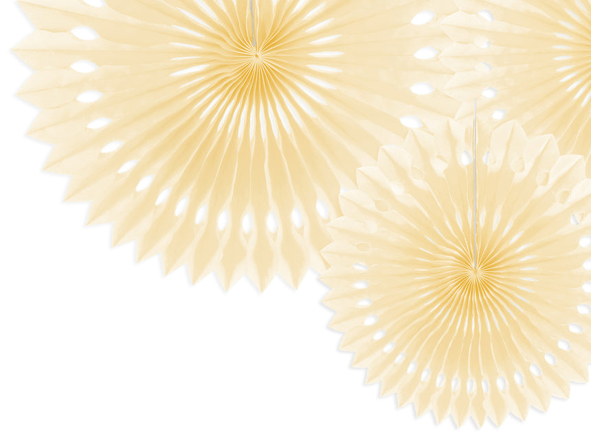 Beige Farbband 30cm 3Stk