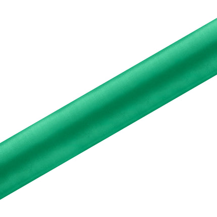 Grüner Tischläufer Satin 9m