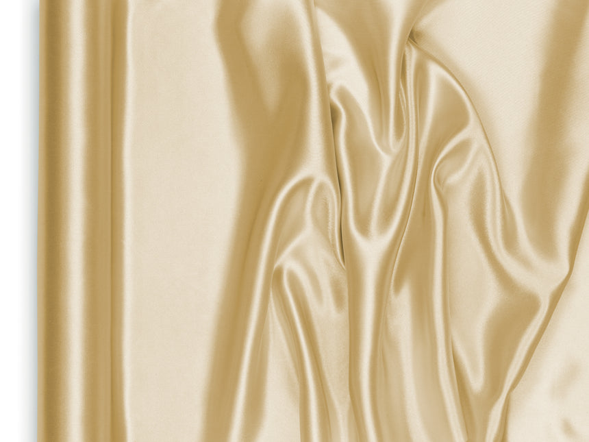 Gold Tischläufer Satin 9m