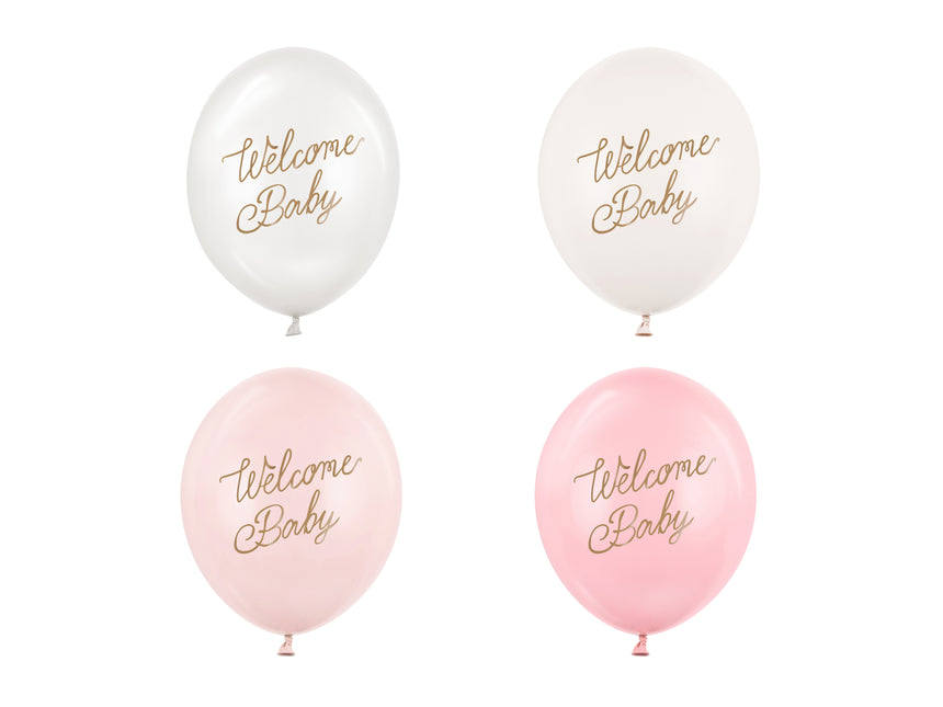 Hallo Baby Ballons 30cm 50Stk