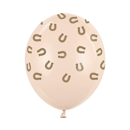 Nackte Ballons Hufeisen 30cm 50Stk