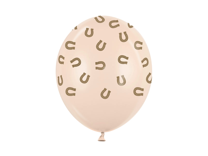 Nackte Ballons Hufeisen 30cm 50Stk