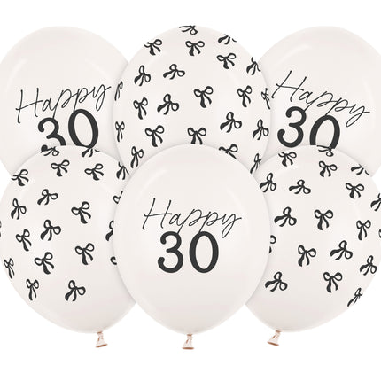 30 Jahre Ballons 30cm 50Stk