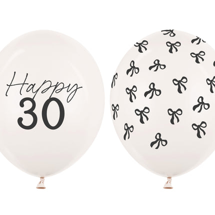 30 Jahre Ballons 30cm 50Stk
