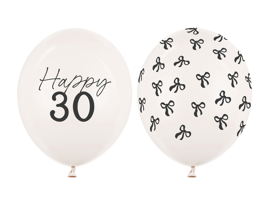30 Jahre Ballons 30cm 50Stk