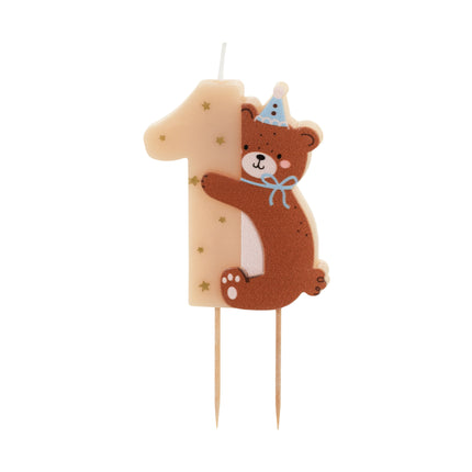 Bär Kerze 7cm