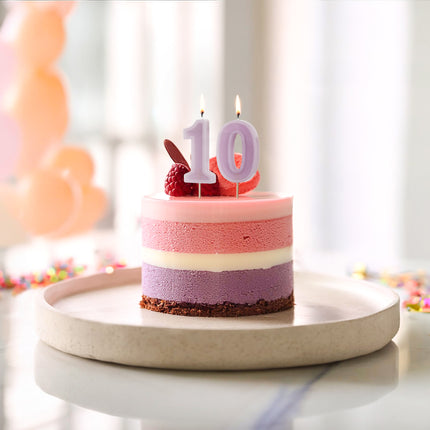 1 Jahr Kerze Nackt 10cm