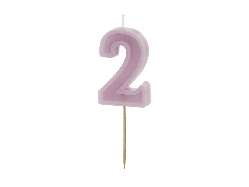 2 Jahr Kerze Kerze 10cm