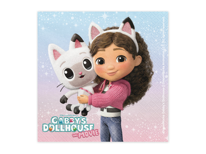 Gabby'S Puppenhaus Servietten 33cm 20Stück