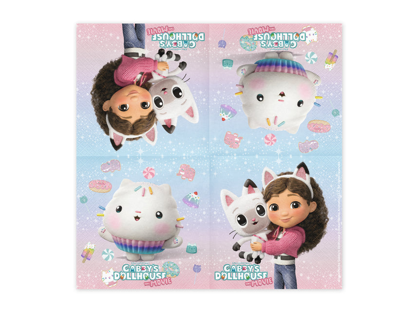 Gabby'S Puppenhaus Servietten 33cm 20Stück