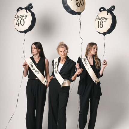 60 Jahre Schärpe 76cm