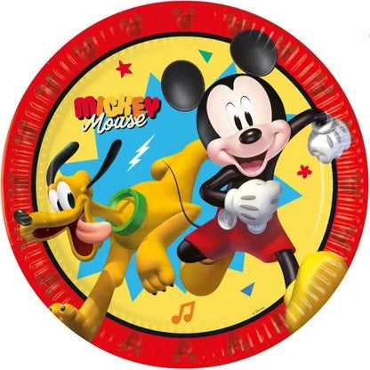 Mickey Jump Into Fun Fsc Pappteller Nächste Generation 23Cm 8St