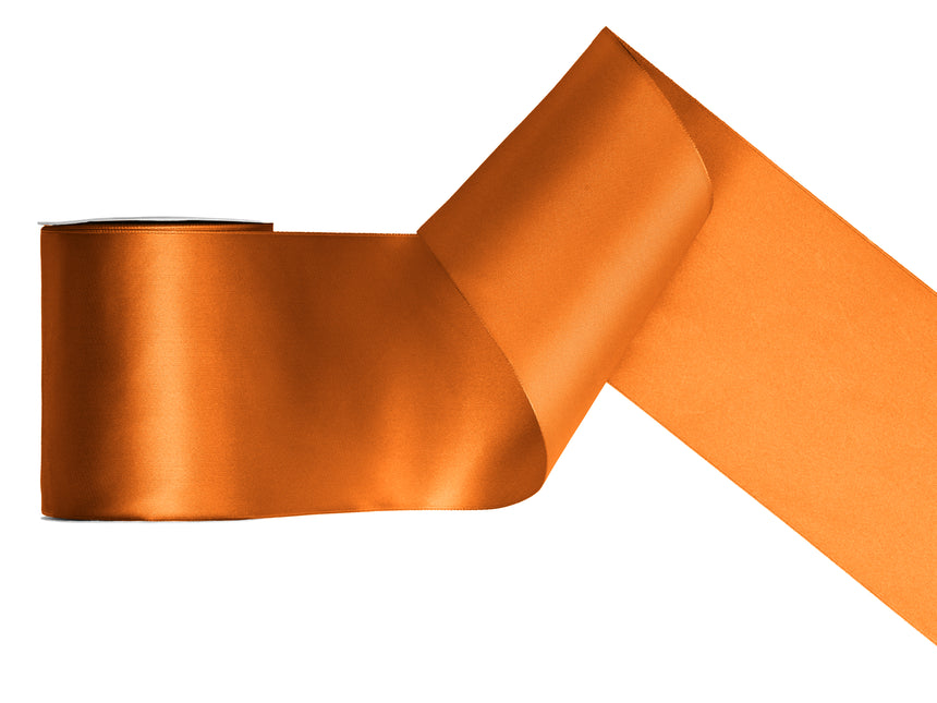 Orange Farbband Satin 25m
