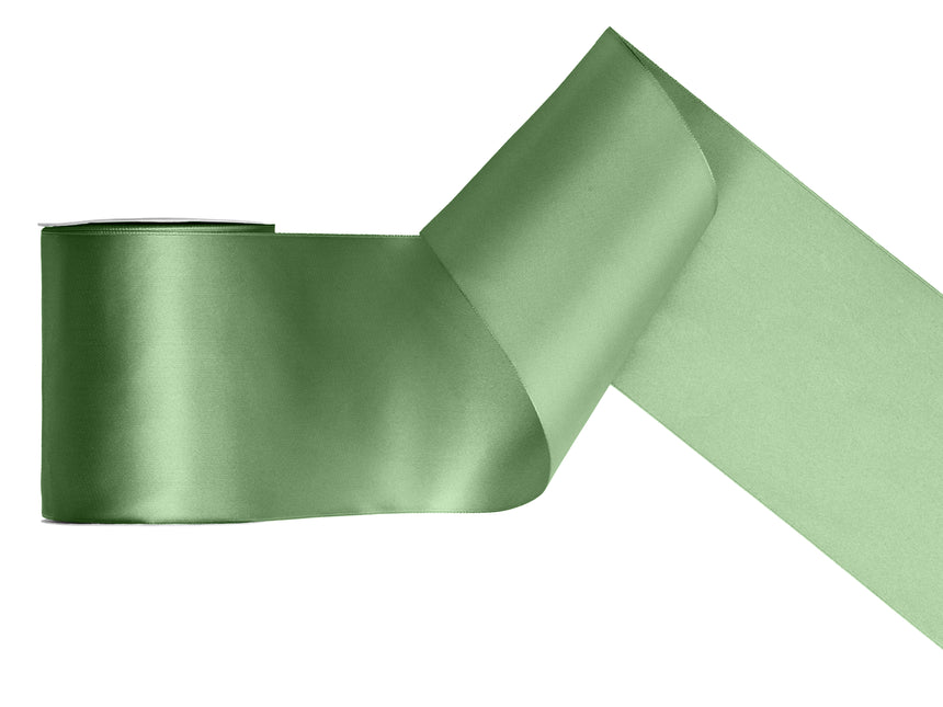 Dunkelgrünes Farbband Satin 25m