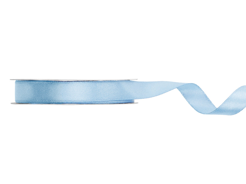Hellblaues Band 12Mm Satin 25m