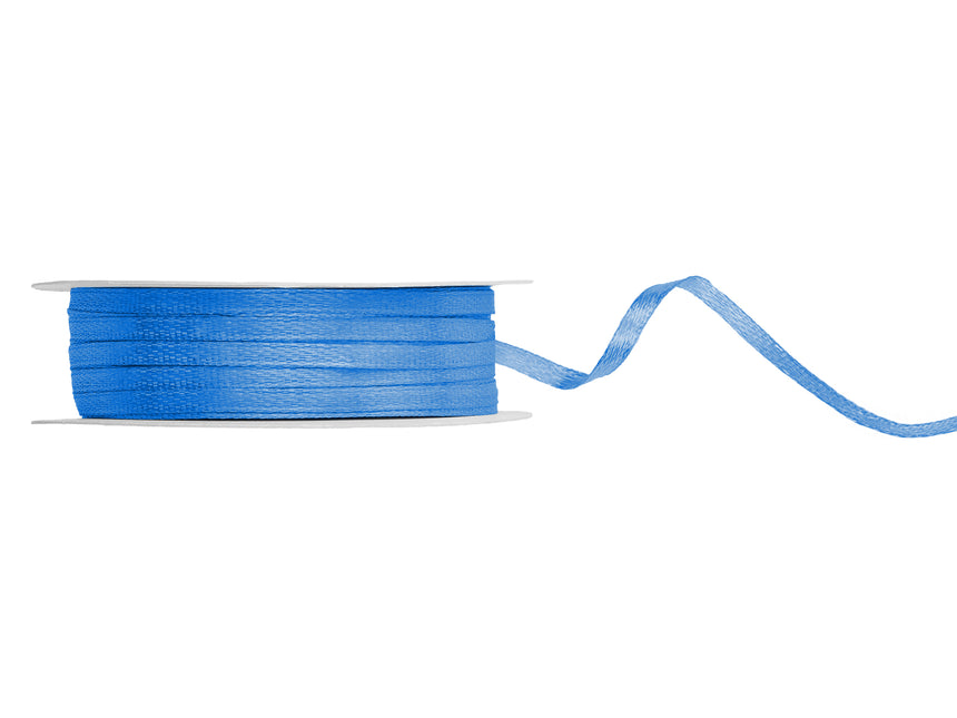 Blaues Band 3Mm Satin 50m
