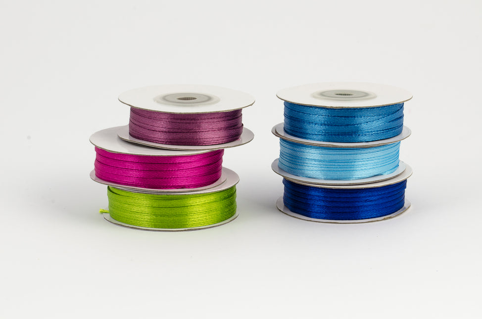 Blaues Band 3Mm Glanz 50m
