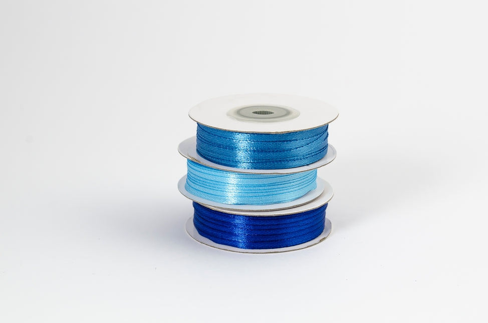 Dunkelblaues Band 3Mm 50m