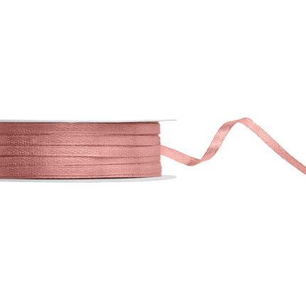 Hellrosa Farbband 3Mm Satin 50m
