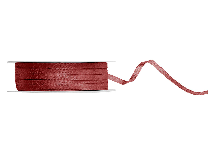 Bordeauxrotes Band 3Mm 50m